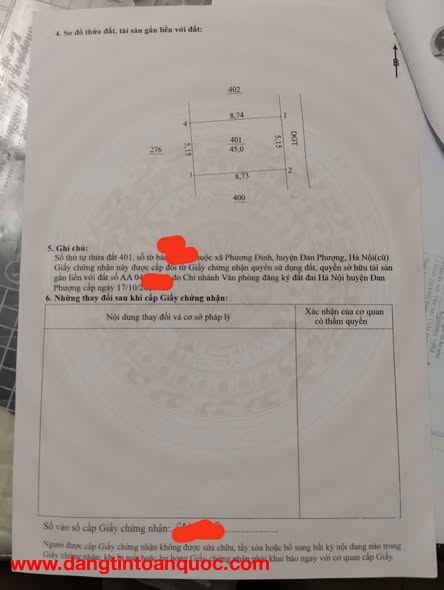 CẦN BÁN GẤP 45M ĐẤT PHƯƠNG ĐÌNH - LIÊN MINH - HÀ NỘI