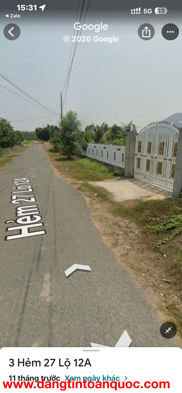 Đất mặt tiền nhựa tại TP Tây Ninh giá chỉ 19.2tỷ