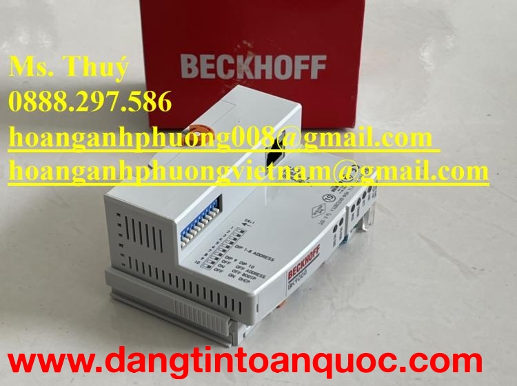 Mô đun Beckhoff BK9000 - Thiết bị công nghiệp hoá tại Bình Dương