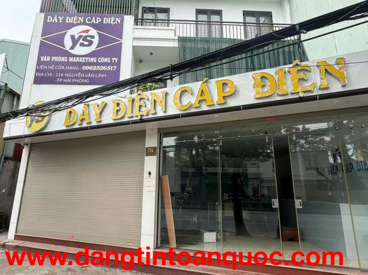 Chuyển nhượng văn phòng mặt đường Nguyễn Văn Linh – quận Lê Chân, Hải Phòng