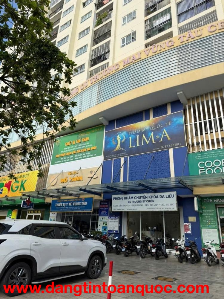 KHÁCH CŨ CHUYỂN ĐỊA ĐIỂM NÊN CHÍNH CHỦ CẦN CHO THUÊ SHOPHOUSE TẠI CHUNG CƯ VŨNG TÀU CENTER (THẨM MỸ 