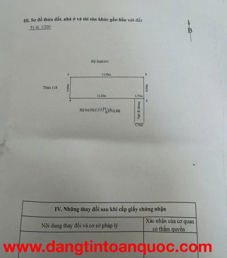 Bán đất tặng nhà cấp 4 tại Lực Hành - Trung Lực - 56m - ngay sau mặt đường