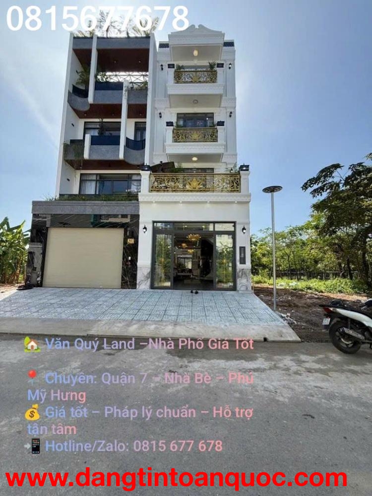 KẾ BÊN PHÚ MỸ HƯNG, 1 PHÚT CHẠY XE, 5X18m GIÁ 18,6 TỶ