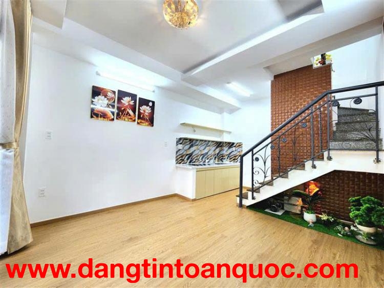 Chỉ hơn 3 tỷ xíu có ngay nhà mới đẹp 2 tầng ngang 3m8, đường Nguyễn Văn Lượng Lotte Mart.