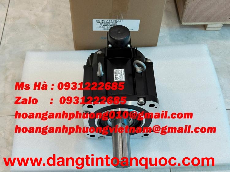 Động cơ servo Yaskawa SGMGV-55DDA61 chính xác - ổn định 