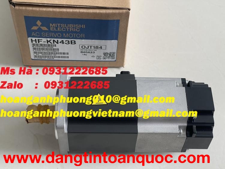 Servo hàng mới mitsubishi HF-KN43B giá siêu tốt - giao nhanh  