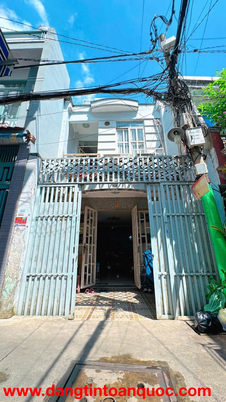 Nhà lầu hẻm thẳng 3.5m Âu Dương Lân P3Q8 (P.Chánh Hưng)