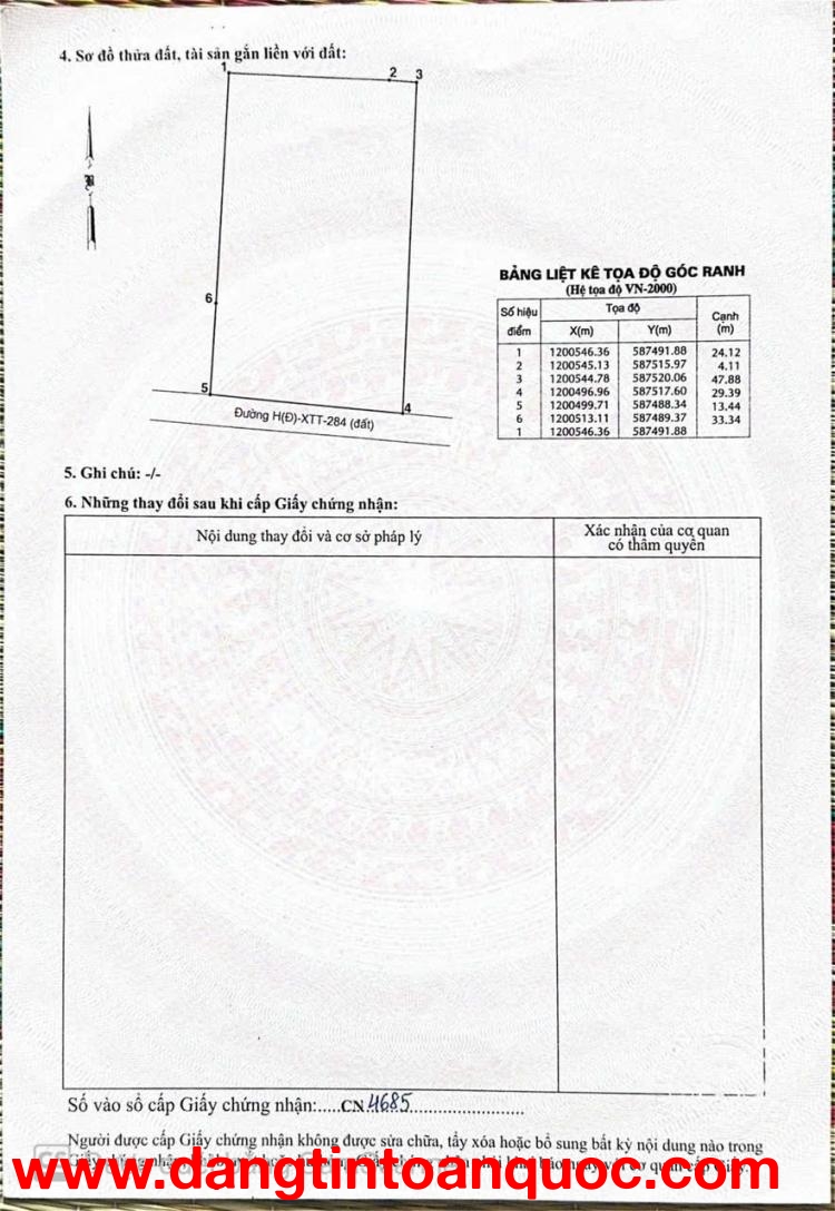 QUỸ ĐẤT LỚN HIẾM – SÁT VÀNH ĐAI 3 – 07SHR 1/ KÊNH TRUNG ƯƠNG, HM