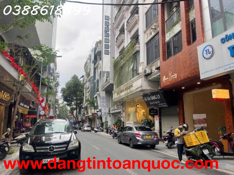 BÁN TOÀ BUILDING MẶT PHỐ PHỐ HUẾ -  HAI BÀ TRƯNG - 105M x 10 TẦNG THÔNG SÀN, MT 6,5M - DT 200TR/ THÁ