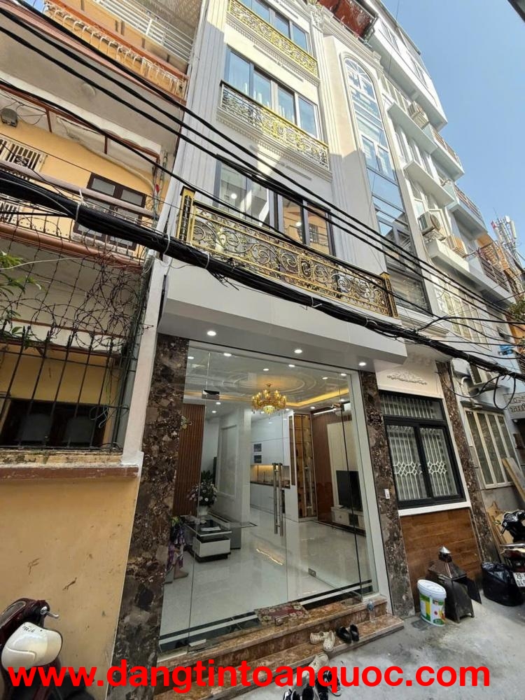 ???? CHÙA BỘC – DIỆN TÍCH  60M – 7 TẦNG  – MT-  5M MẶT TIỀN  – THANG MÁY – 40M RA PHỐ