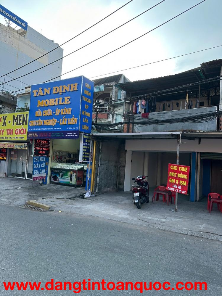 Cho Thuê Mặt Bằng Mặt Tiền Xô Viết Nghệ Tĩnh – Vị Trí Đẹp, Kinh Doanh Tốt