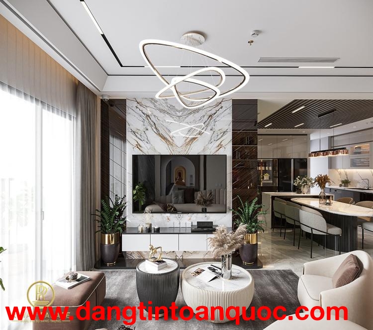 30+ Mẫu thiết kế nội thất chung cư 2 phòng ngủ đẹp 2025