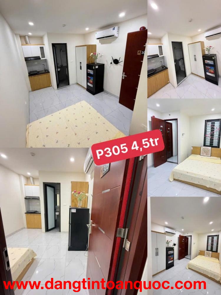 CHO THUÊ CĂN HỘ CCMN MỚI TOANH FULL ĐỒ TẠI QUAN HOA, CẦU GIẤY, HÀ NỘI