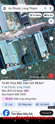 Bán đất An Phước – Long Thành