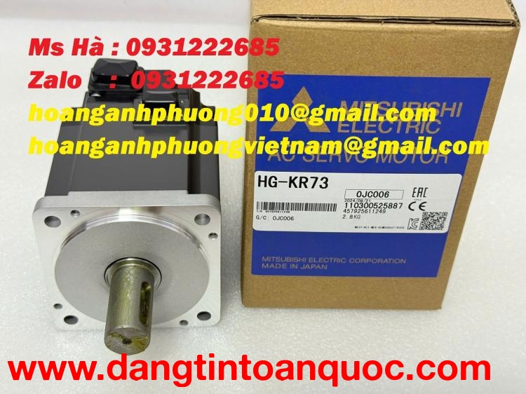 Mitsubishi HG-KR73 - động cơ điều khiển tốc độ ổn định, chính xác 