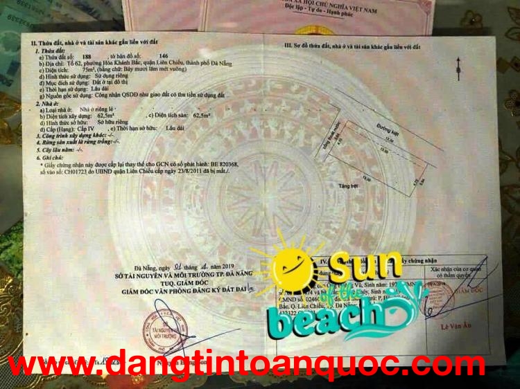 Chào bán dãy trọ kiệt 256 Âu Cơ - Kẹp cống bên hông rất thoáng