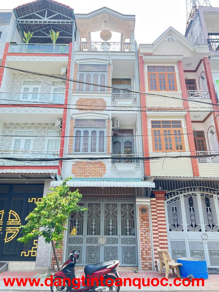 Nhà 4 tầng mặt tiền đường nội bộ Cao Lỗ P4Q8. Giá: 10.8 tỷ