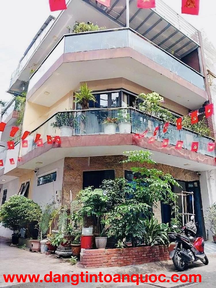 KHU VIP TÔ HIỆU TÂN PHÚ, LÔ GÓC 2MT 0 LG, 4 TẦNG,4PN,70M NGANG 6.8M, CHỈ 8.X