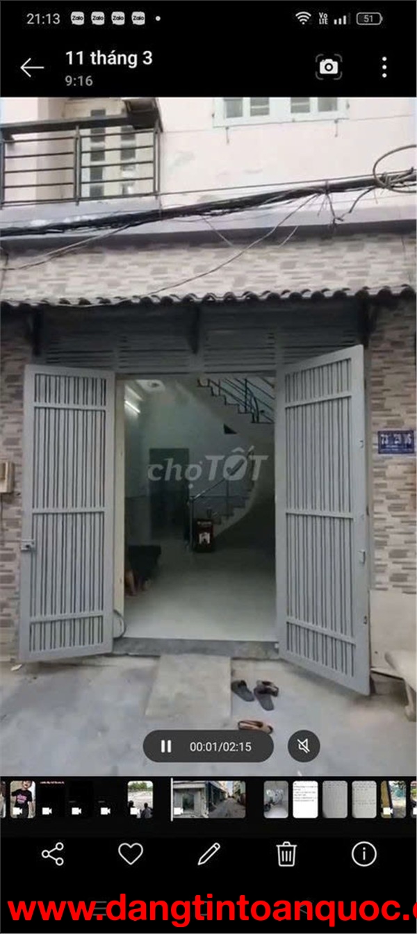 NHÀ ĐẸP– GIÁ TỐT–CHÍNH CHỦ CẦN BÁN NHÀ 730//86 Đg Hương Lộ 2, P.Bình Trị Đông A, Q.Bình Tân, TP.HCM