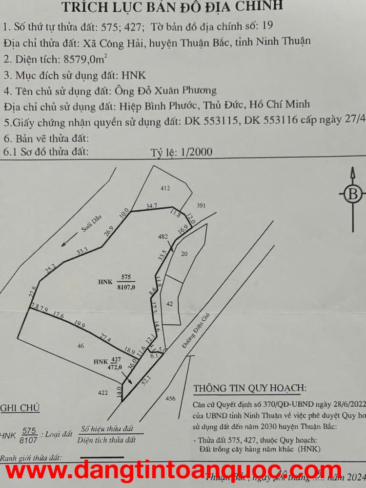 ĐẤT ĐẸP – GIÁ ĐẦU TƯ  - CẦN Bán Lô Đất  Vừơn TẠI  QL1A - Nam Vịnh Cam Ranh –  Khánh Hoà