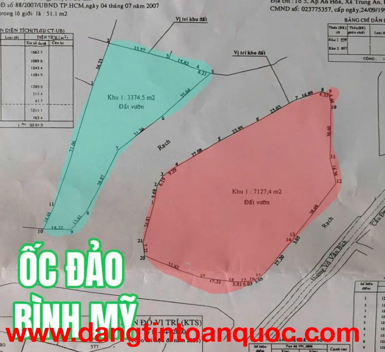 “ỐC ĐẢO DUBAI” VÕ VĂN BÍCH, BÌNH MỸ – ĐẤT VIP ĐỘC NHẤT – CHỈ 6TR/M²