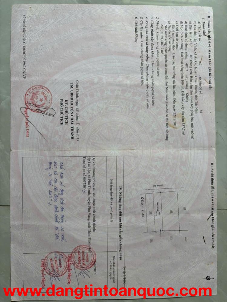 BÁN ĐẤT GIÁ TỐT – DIỆN TÍCH LỚN – CHỈ 750 TRIỆU