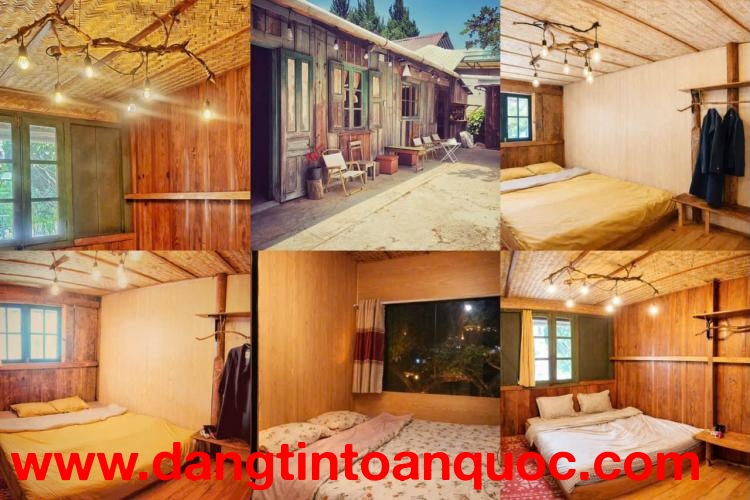 CHO THUÊ NHÀ GỖ SÂN VƯỜN ĐÀ LẠT – KHÔNG GIAN VINTAGE