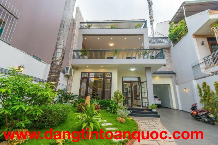 Bán biệt thự 215m2 sân vườn, Nguyễn Ư Dĩ, Thảo Điền, HDT 50tr, giá 54.9 tỷ, SHR