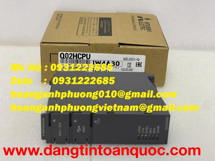 Bộ điều khiển hiệu suất cao dòng Q02HCPU mitsubishi - hàng mới 