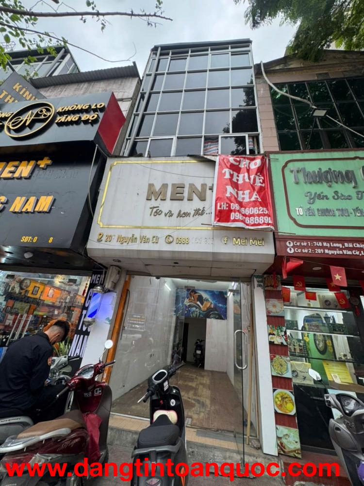 CHO THUÊ NHÀ MẶT PHỐ – VỊ TRÍ ĐẮC ĐỊA LONG BIÊN - HÀ NỘI