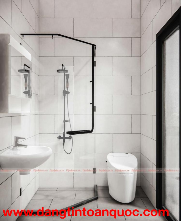 Lên Ý Tưởng Trang Trí Nội Thất Cho Nhà Tắm Có Diện Tích Nhỏ