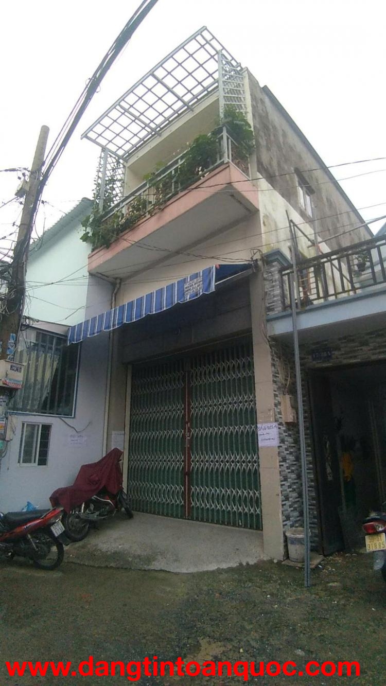 BÁN NHÀ HẺM XE HƠI – TRẦN VĂN MƯỜI, HÓC MÔN