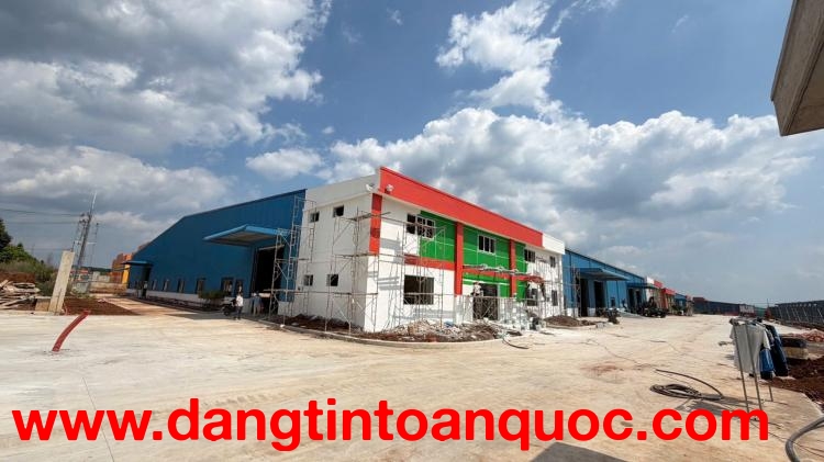 XT025 cho thuê nhà xưởng sản xuất, với thiết kế hiện đại, trống xưởng sẵn sàng bàn giao