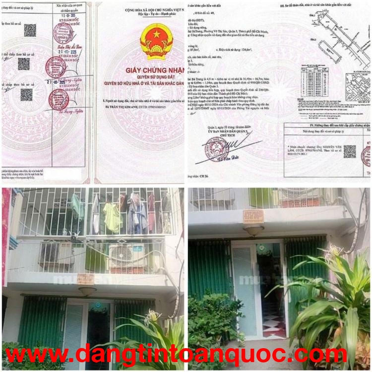 CHÍNH CHỦ BÁN NHÀ HẺM XE HƠI QUẬN 3 – GẦN MẶT TIỀN HAI BÀ TRƯNG - P6