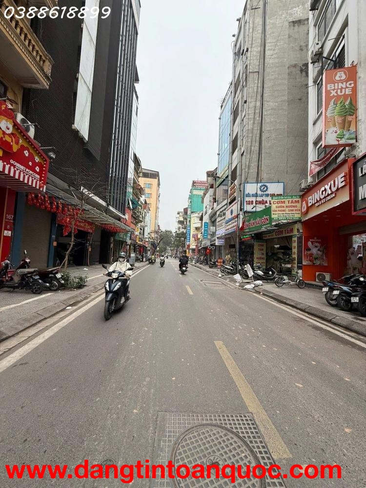 BÁN NHÀ MẶT PHỐ CHÙA LÁNG 136Mx5T - KINH DOANH - VỈA HÈ - GIÁ CHỈ NHỈNH 500 TR/M2