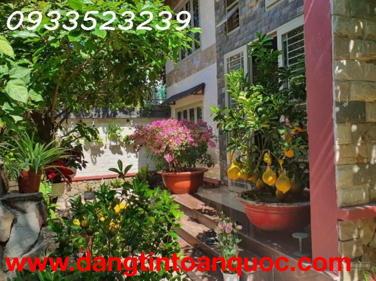 Bán nhà biệt thự ven sông Dương Quảng Hàm - gò vấp ngang 7m dài 20m - Khu an ninh yên tĩnh thư giãn