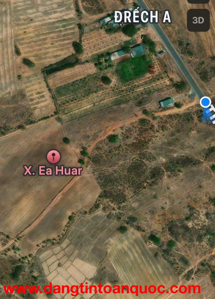 BÁN ĐẤT CLN – SỔ RIÊNG TẠI EA HUAR,(khu Ea Wer mới) BUÔN ĐÔN , ĐẮK LẮK