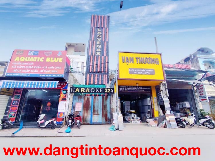 ????????Nhà 6 tầng mặt đường Nguyễn Văn Linh - 81m - Mặt tiền 4.5m - gần AEON