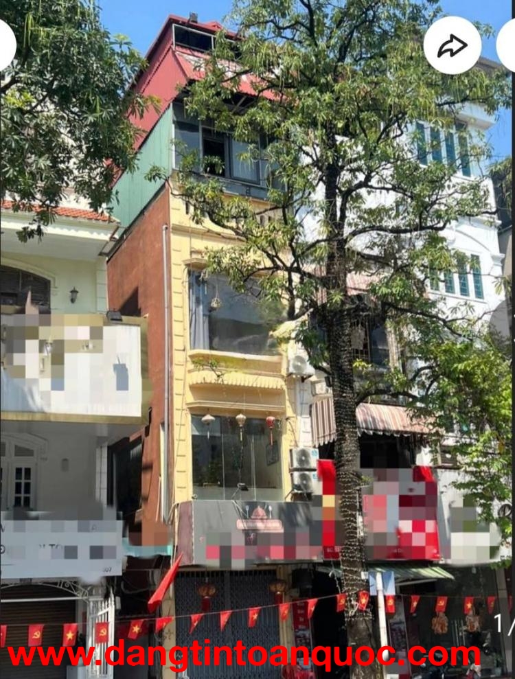 Cho thuê nhà Mặt Phố Trần Khát Chân 30m x 4 tầng Mt 3m - Giá 22 triệu