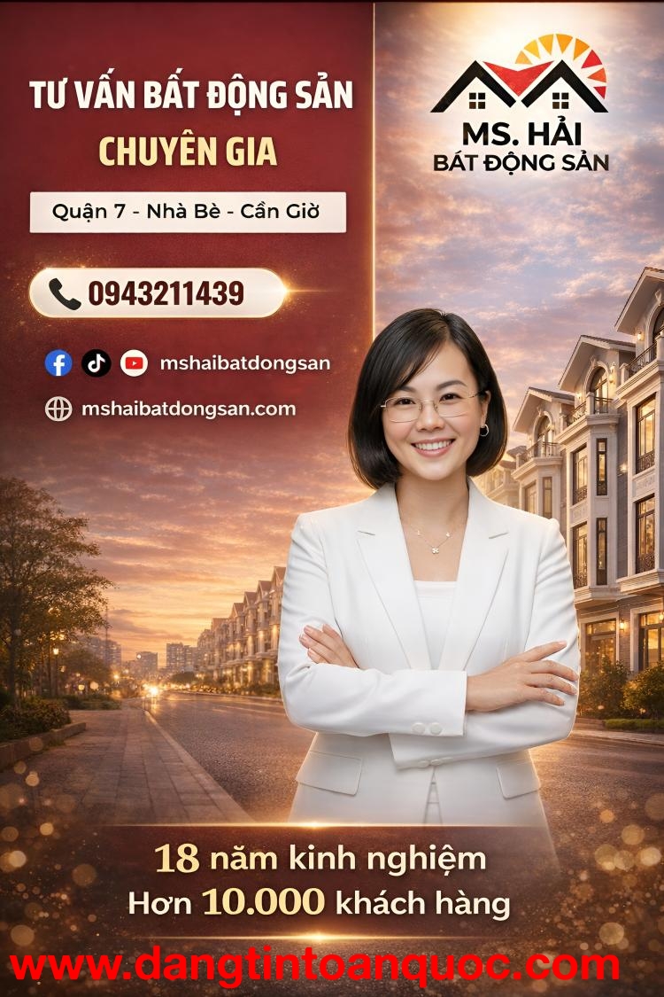 HÀNG THƠM! BÁN GẤP LÔ ĐẤT GÓC 2 MẶT TIỀN - DỰ ÁN QUẬN 7 SÀI GÒN RIVERSIDE COMPLEX KHẢI VY - DỰ ÁN MẶ