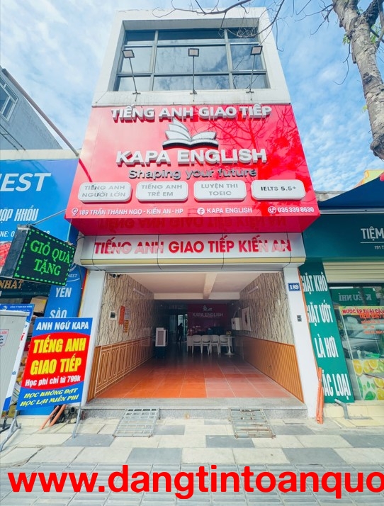 SIÊU PHẨM NHÀ MẶT ĐƯỜNG TRẦN THÀNH NGỌ – KIẾN AN – LÔ ĐẤT 213M² – DÒNG TIỀN SẴN – GIÁ 18 TỶ