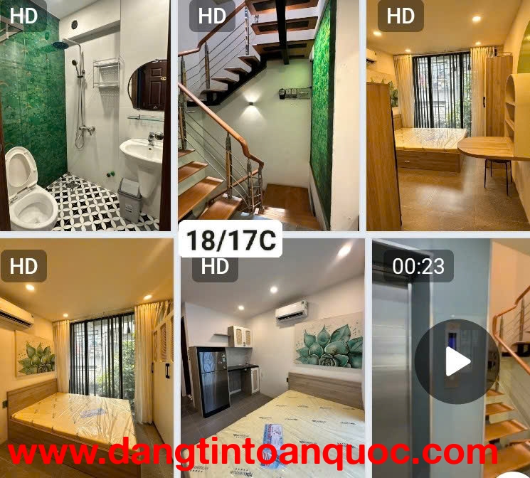 CHO THUÊ CHDV 18/42B & 18/17C TĂNG BẠT HỔ P11.BÌNH THẠNH 5.8TR/TH VÀ 6TR7/TH LH:0385400298.