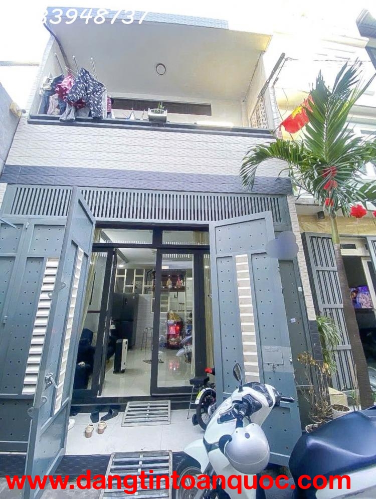 HẺM XE HƠI THẠCH LAM  – NHÀ MỚI 3 TẦNG – 43M² CHỈ 5.8 TỶ, Ở NGAY!