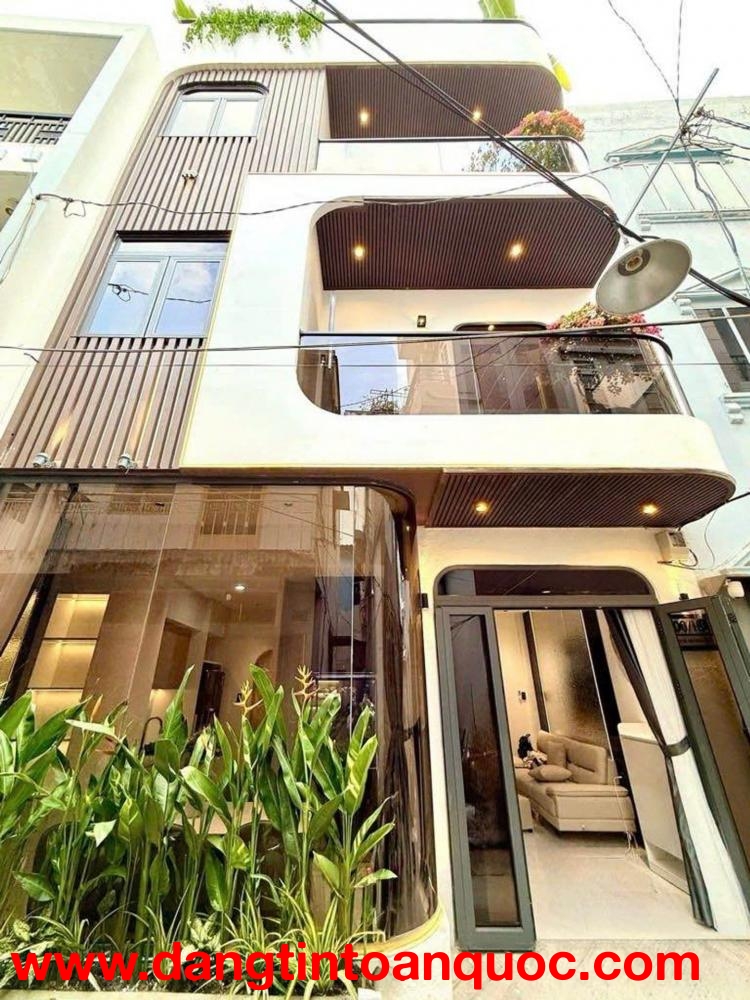 SIÊU PHẨM THÍCH QUẢNG ĐỨC - PHÚ NHUẬN- HXH ĐỒ CỬA - 4 TẦNG LÂU - FULL NỘI THẤT SANG TRỌNG - 40m2   N