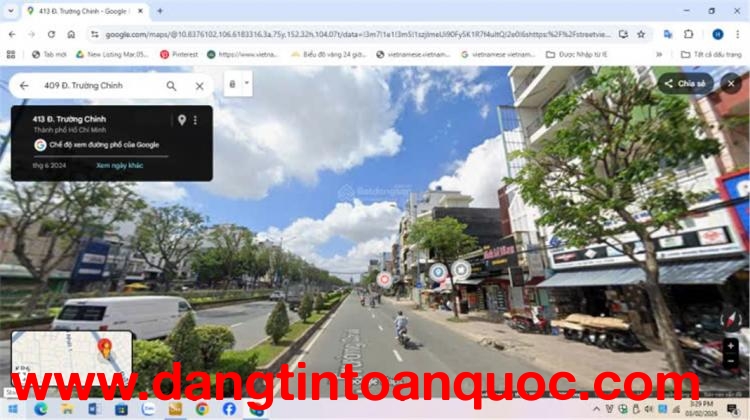 NHÀ ĐẸP–GIÁ TỐT-CẦN BÁN NHÀ MẶT TIỀN Tại 409Đ Đg Trường Chinh, P. Đông Hưng Thuận, Q.12, TP.HCM