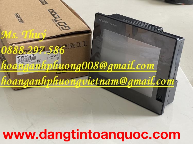 Chuyên hàng Mitsubishi - Màn hình GT1450-QLBDE - Nhập mới
