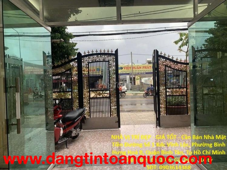 NHÀ VỊ TRÍ ĐẸP - GIÁ TỐT - Cần Bán Nhà Mặt Tiền Đường số 1 Kdc Vĩnh Lộc, Bình Tân, Tp Hồ Chí Minh