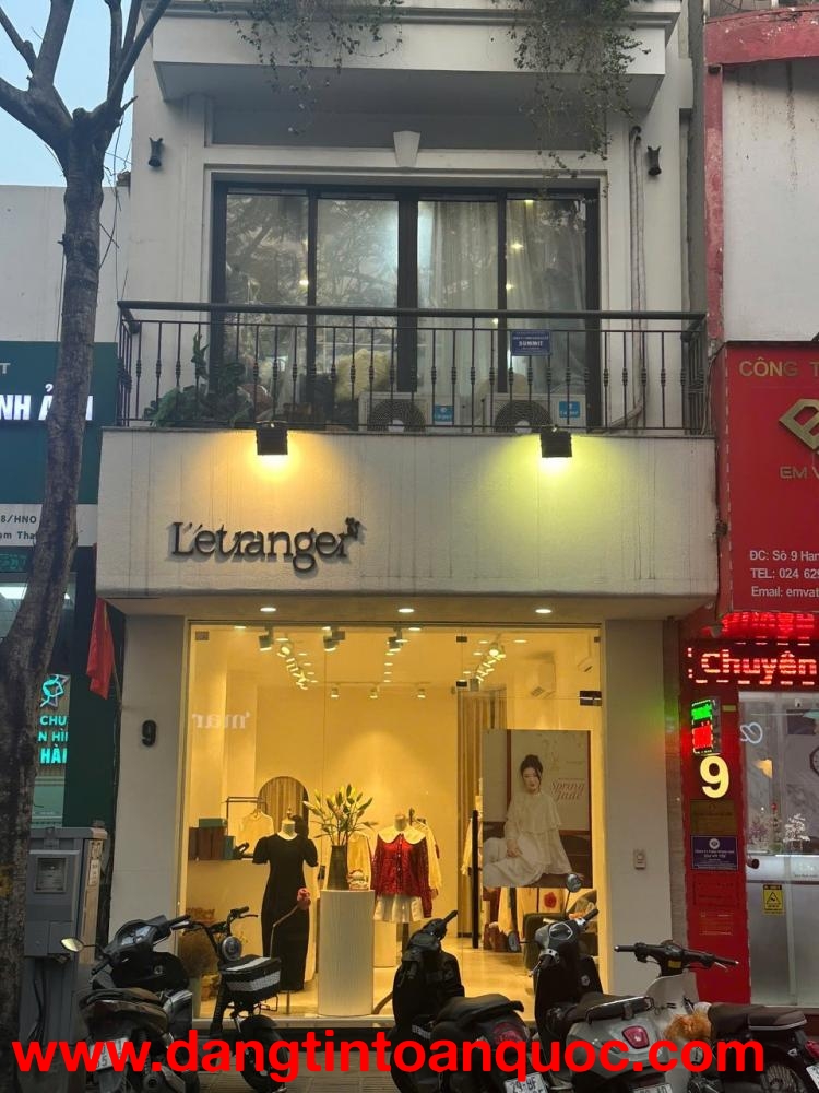 CHÍNH CHỦ CHO THUÊ TẦNG 1 & 2 MẶT PHỐ HÀNG CHUỐI – VỊ TRÍ KINH DOANH ĐẮC ĐỊA TRUNG TÂM HAI BÀ TR