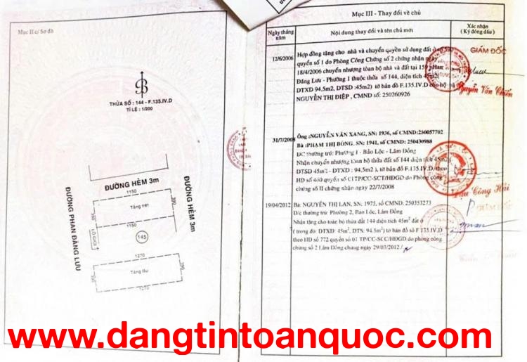 NHÀ ĐẸP – GIÁ TỐT  – CHÍNH CHỦ CẦN BÁN tại Số nhà 153 Phan Đăng Lưu, phường 1, Bảo Lộc, Lâm Đồng