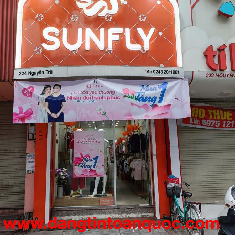 CHÍNH CHỦ CẦN CHO THUÊ MẶT BẰNG ĐẸP – NGUYỄN TRÃI, THANH XUÂN HÀ NỘI